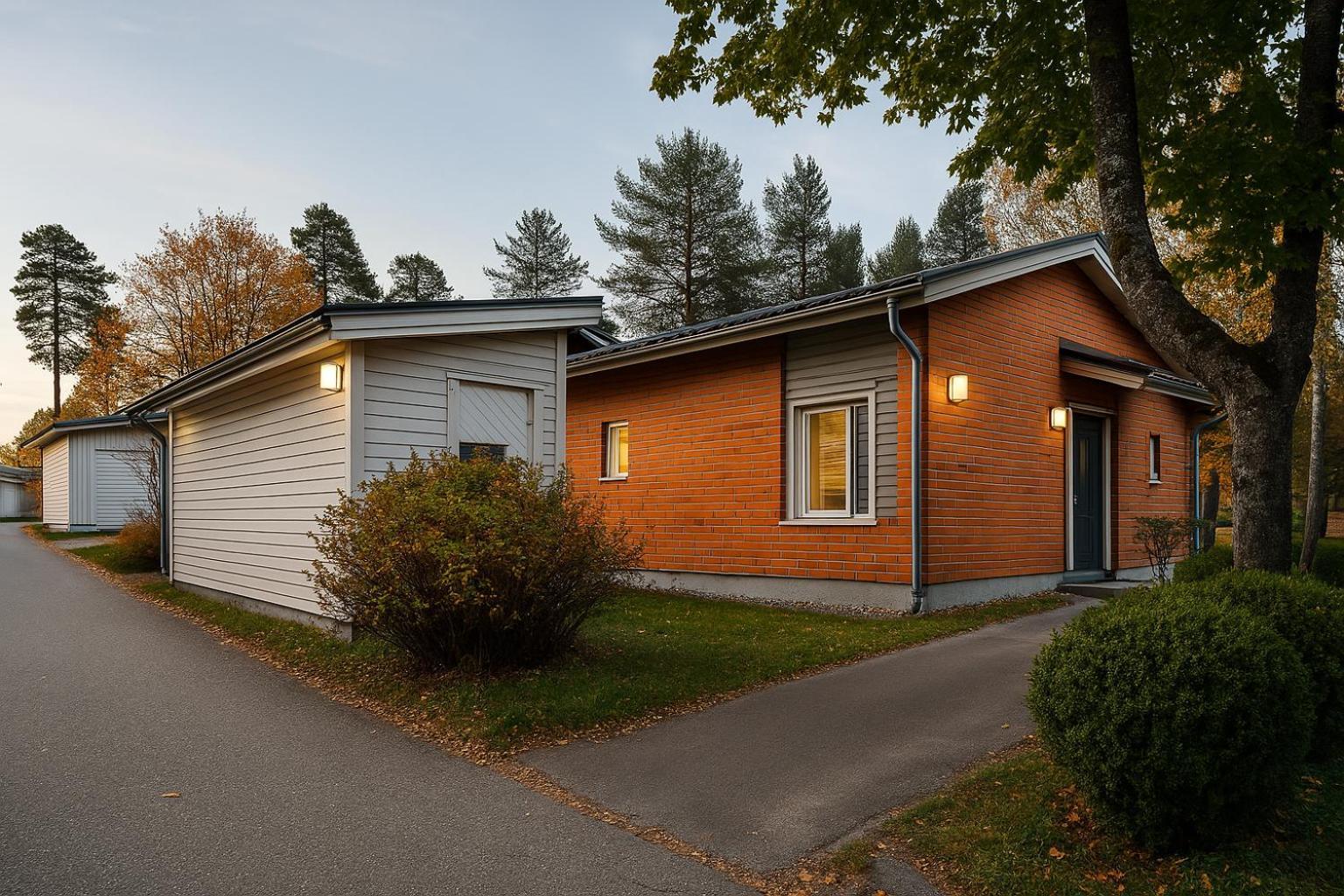 Rauhallinen Rivitalon Paeaety Porvoo Bagian luar foto